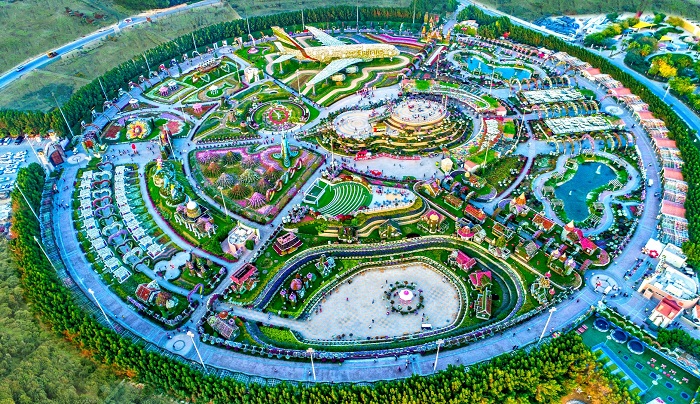 Vườn hoa Miracle Garden
