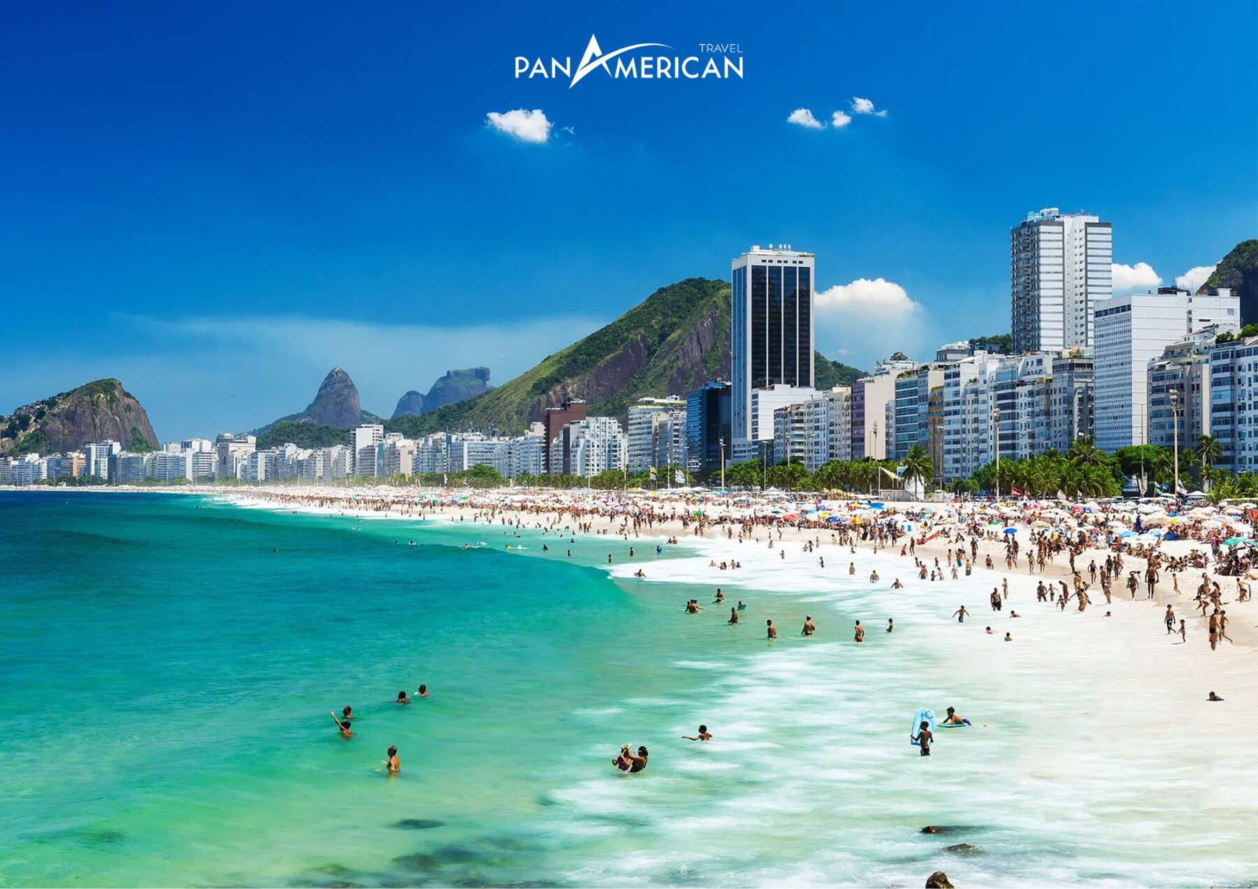 Bãi biển Copacabana mệnh danh là địa điểm du lịch đẹp nhất ở Brazil 