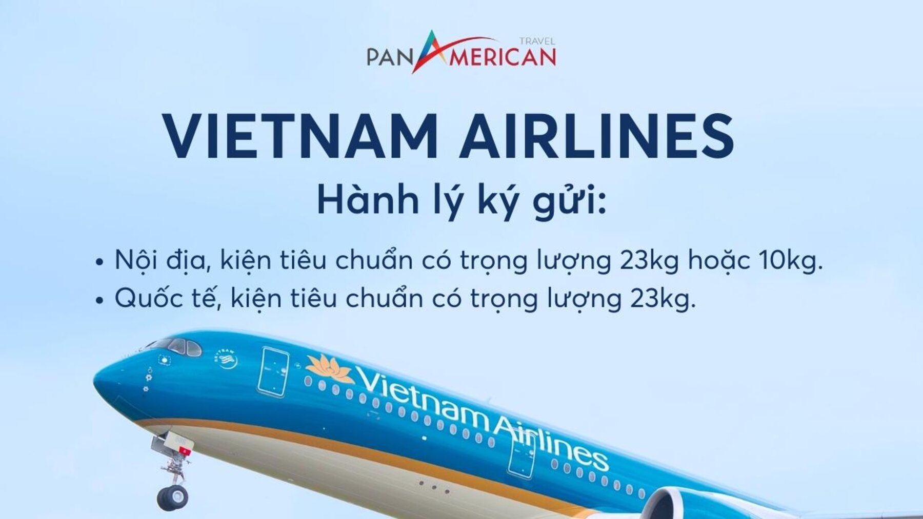 Quy định của Vietnam Airlines về hành lý ký gửi