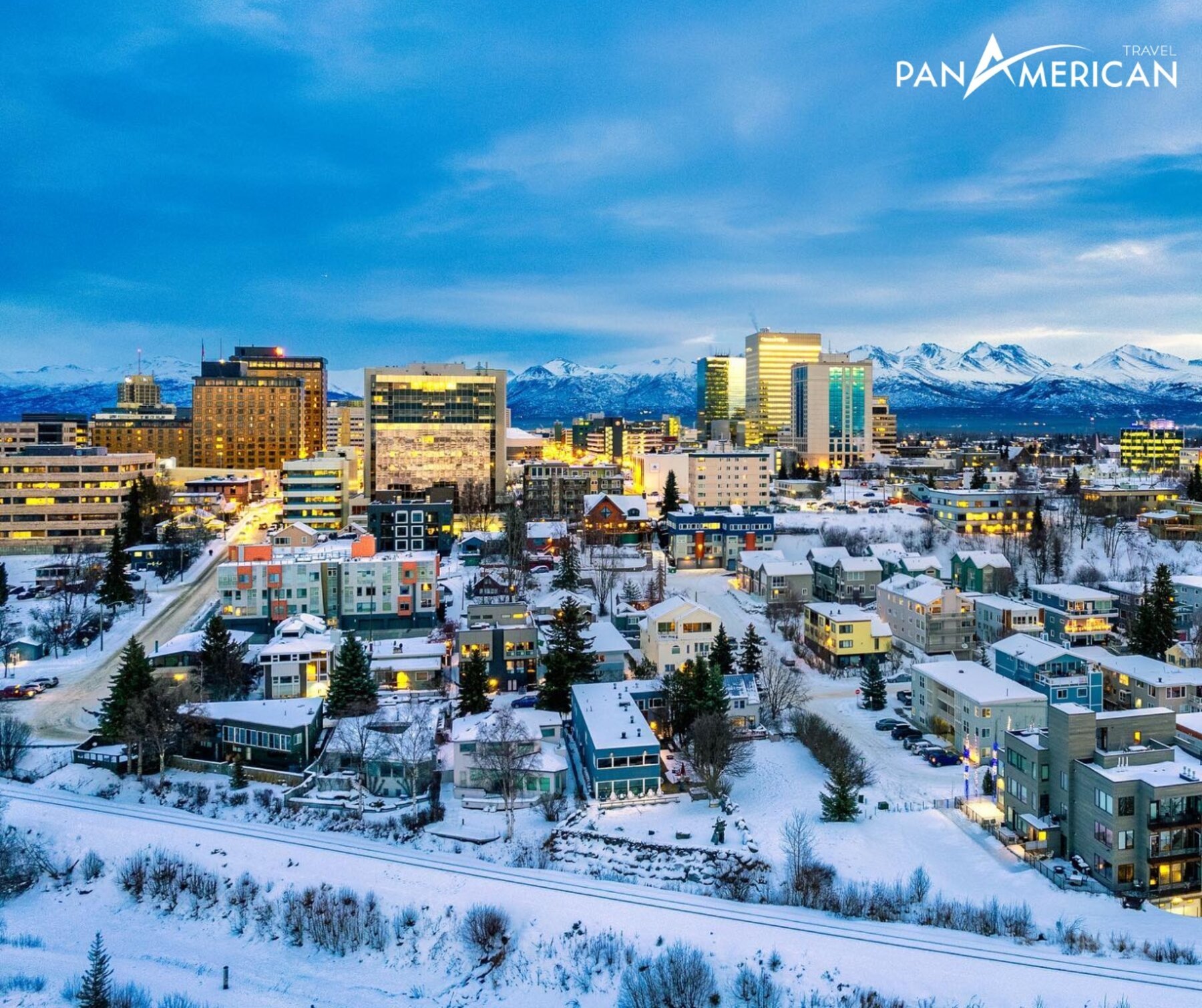 Thành phố tuyết Anchorage - Alaska