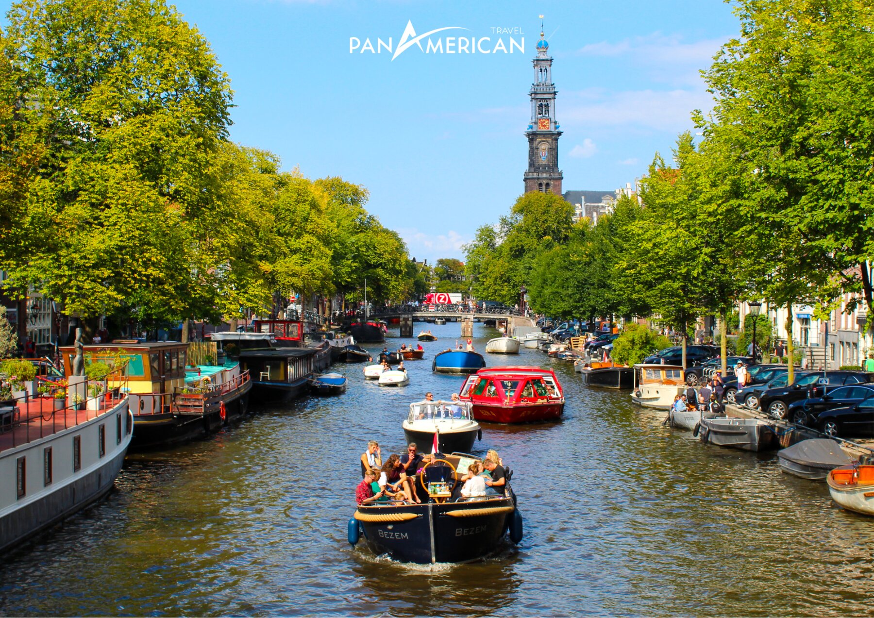Thủ đô Amsterdam được mệnh danh là "thành phố của những kênh đào"
