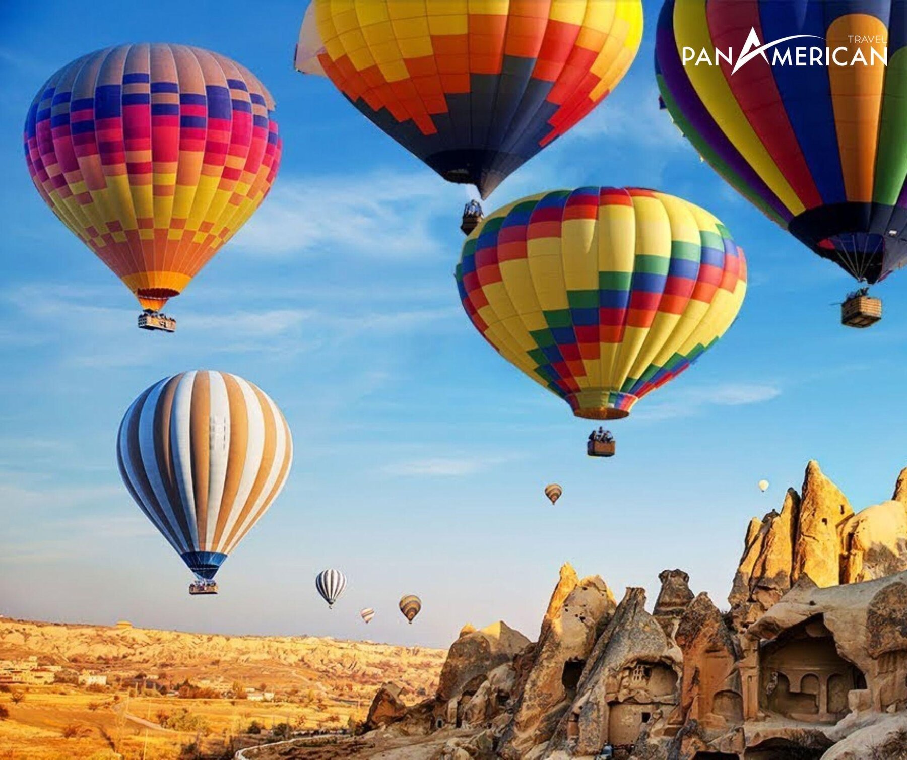 Bay khinh khí cầu trên Cappadochia là trải nghiệm hấp dẫn 