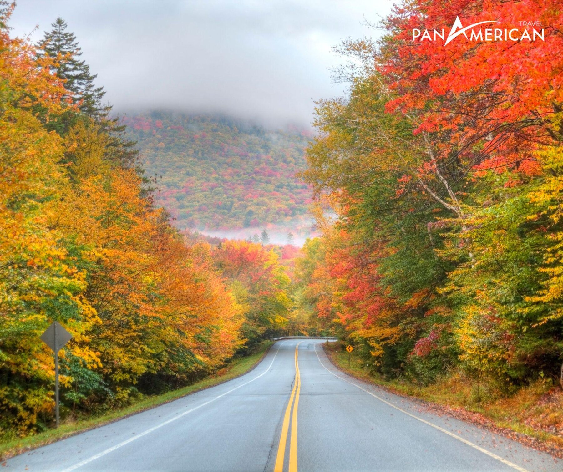 Cung đường mùa thu được mệnh danh đẹp nhất Bắc Mỹ