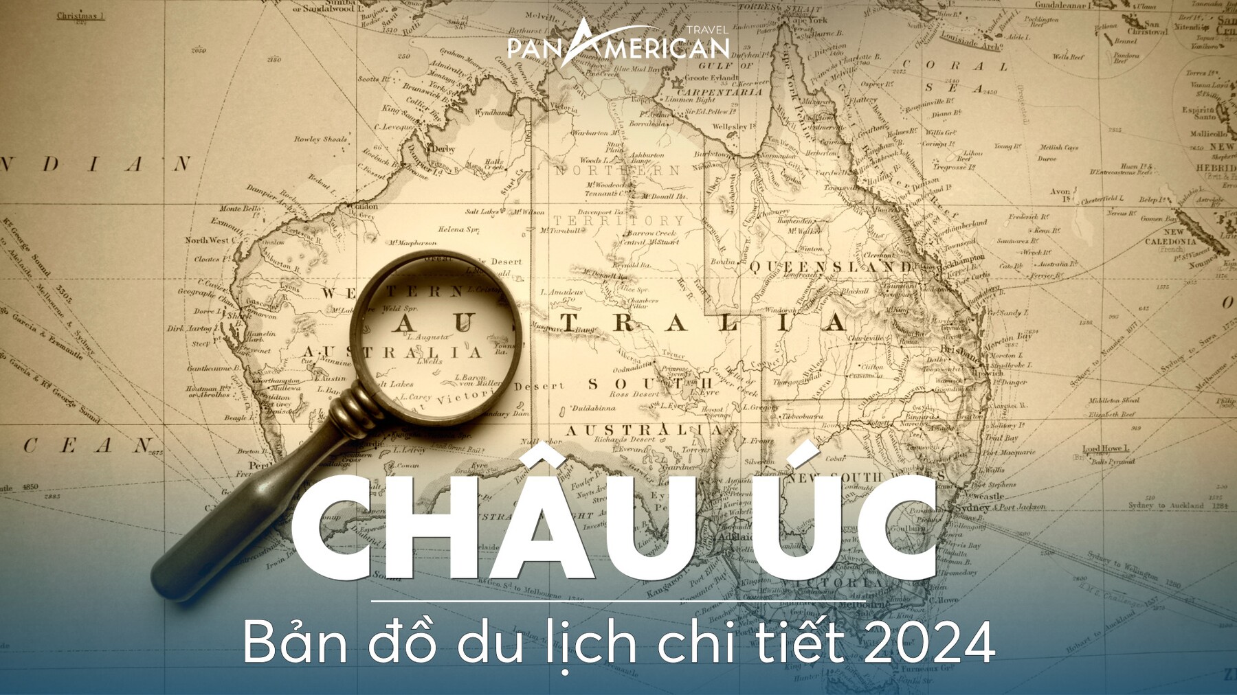 Bản đồ Châu Úc: Bản đồ du lịch chi tiết 2024