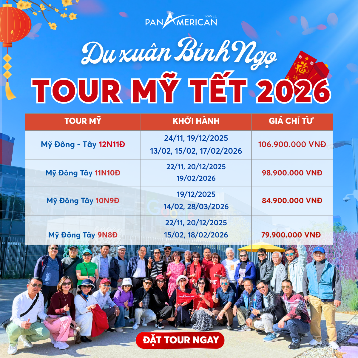 Du xuân qua những biểu tượng cổ điển với khách hàng Pan American Travel